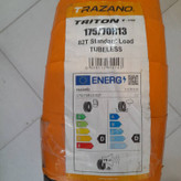 لاستیک ترازانو سایز 175/70/13 مدل T-118 تولید 2024 - دو حلقه