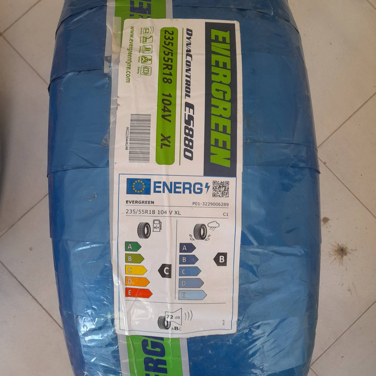 لاستیک اورگرین سایز 235/55R18 مدل DYNACONTROL ES880 تولید 2025 - دو حلقه